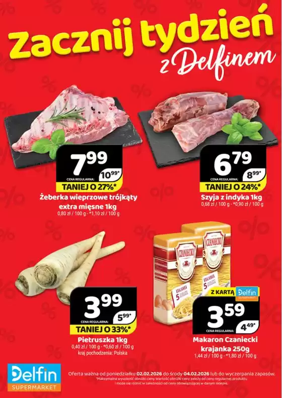 Katalog Delfin w: Golina | Nasze najlepsze oferty dla Ciebie | 2026-02-02T00:00:00.000Z - 2026-02-04T00:00:00.000Z