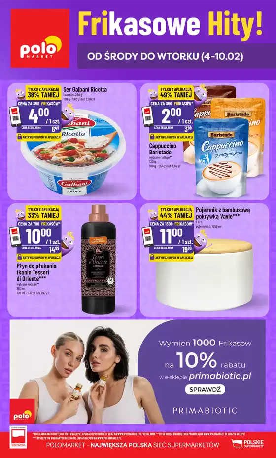 Katalog Polomarket w: Rudzica | Nasze najlepsze oferty dla Ciebie | 2026-02-04T00:00:00.000Z - 2026-02-10T00:00:00.000Z