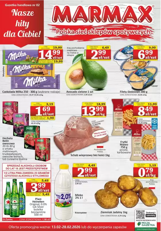 Katalog Marmax w: Zator | Marmax gazetka | 2026-02-13T00:00:00.000Z - 2026-02-28T00:00:00.000Z