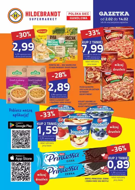 Katalog Hildebrandt w: Gaszowice | Gazetka Od 2.02 do 14.02 | 2026-02-03T00:00:00.000Z - 2026-02-14T00:00:00.000Z