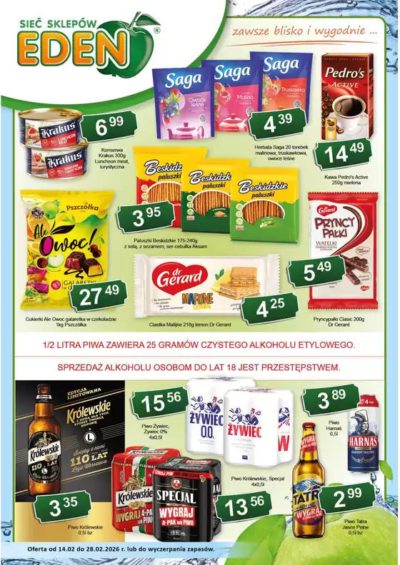 Katalog Eden w: Zator | Luty 2026 | 2026-02-03T00:00:00.000Z - 2026-02-28T00:00:00.000Z