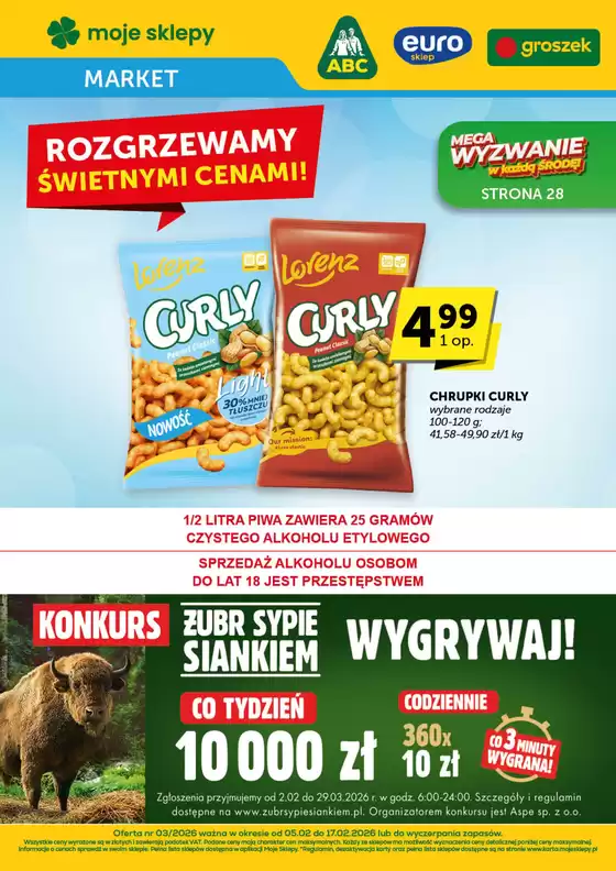 Katalog Euro Sklep w: Karpacz | Najlepsze oferty dla wszystkich klientów | 2026-02-05T00:00:00.000Z - 2026-02-17T00:00:00.000Z