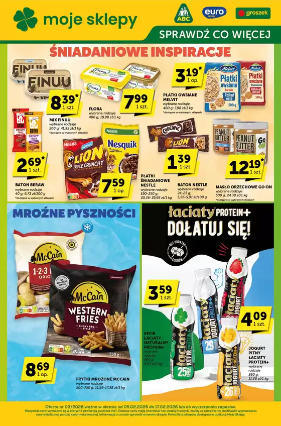 Katalog Groszek w: Sulejów | Oszczędzaj teraz dzięki naszym ofertom | 2026-02-05T00:00:00.000Z - 2026-02-17T00:00:00.000Z