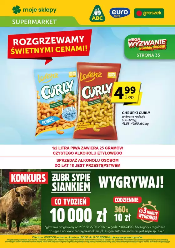 Katalog Groszek w: Sulejów | Groszek gazetka | 2026-02-05T00:00:00.000Z - 2026-02-17T00:00:00.000Z