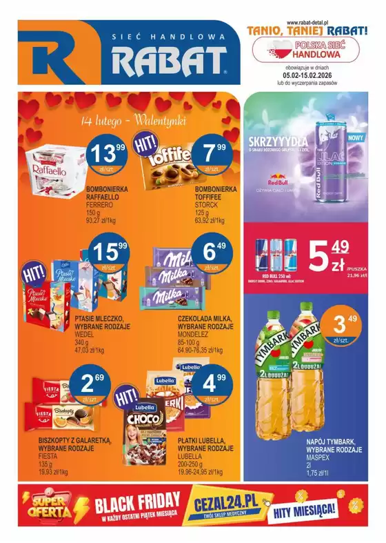 Katalog Rabat w: Sulejów | Specjalne oferty dla Ciebie | 2026-02-05T00:00:00.000Z - 2026-02-15T00:00:00.000Z