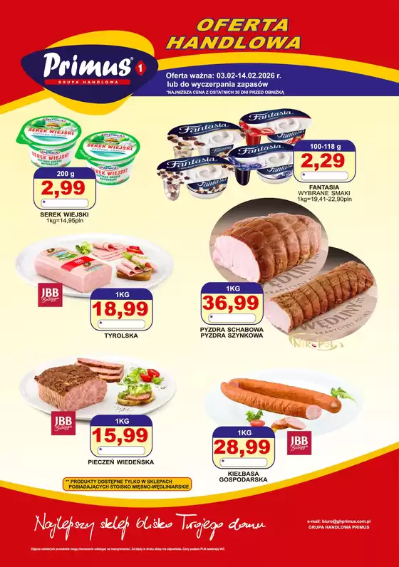 Katalog Primus w: Gdynia | Najlepszy sklep blisko Turojego domu  | 2026-02-04T00:00:00.000Z - 2026-02-14T00:00:00.000Z