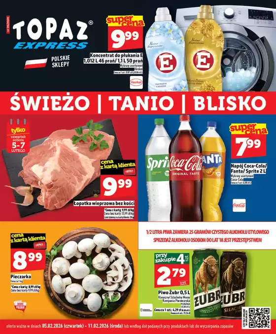 Katalog Topaz w: Woźniki | Ekskluzywne oferty i okazje | 2026-02-05T00:00:00.000Z - 2026-02-11T00:00:00.000Z