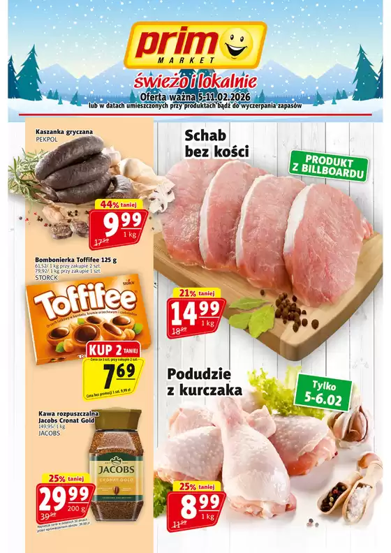 Katalog Prim Market w: Wejherowo | Świetna oferta dla łowców okazji | 2026-02-05T00:00:00.000Z - 2026-02-11T00:00:00.000Z