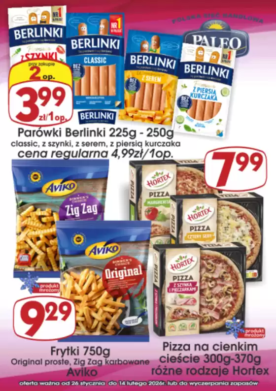 Katalog Delikatesy Paleo w: Ścinawa | Oszczędzaj teraz dzięki naszym ofertom | 2026-01-26T00:00:00.000Z - 2026-02-14T00:00:00.000Z