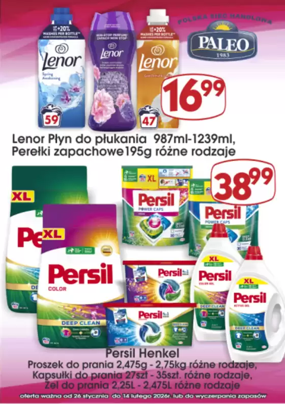 Katalog Delikatesy Paleo w: Ścinawa | Aktualne okazje i oferty | 2026-01-26T00:00:00.000Z - 2026-02-14T00:00:00.000Z