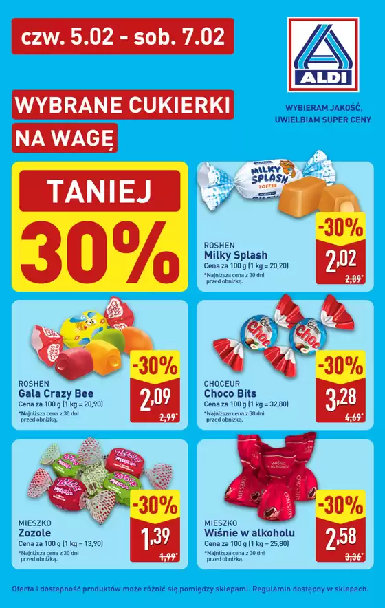 Katalog Aldi w: Serock | Nasze najlepsze oferty dla Ciebie | 2026-02-05T00:00:00.000Z - 2026-02-07T00:00:00.000Z