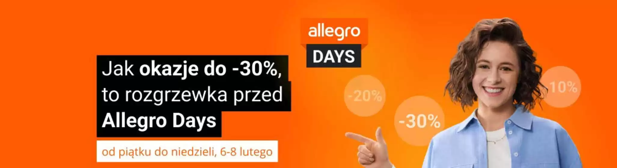 Katalog Mall w: Częstochowa | Jak okazje do -30%, to rozgrzewka przed Allegro Days  | 2026-02-06T00:00:00.000Z - 2026-02-08T00:00:00.000Z