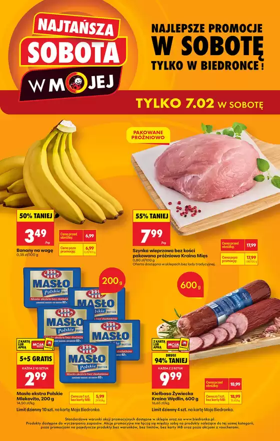 Katalog Biedronka w: Ożarów Mazowiecki | Rabaty i promocje | 2026-02-07T00:00:00.000Z - 2026-02-07T00:00:00.000Z