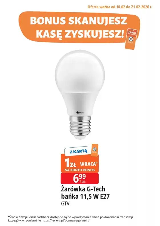 Katalog E.Leclerc w: Sławków | Oszczędzaj teraz dzięki naszym ofertom | 2026-02-10T00:00:00.000Z - 2026-02-21T00:00:00.000Z