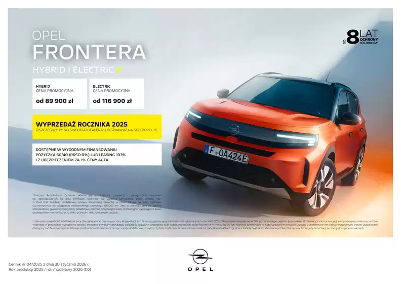 Katalog Opel w: Zgorzelec | Aktualne okazje i oferty | 2026-02-07T00:00:00.000Z - 2026-05-31T00:00:00.000Z