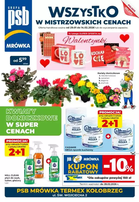 Katalog Mrówka w: Wieluń | Mrówka gazetka | 2026-01-29T00:00:00.000Z - 2026-02-21T00:00:00.000Z