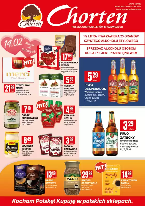 Katalog Chorten w: Jastarnia | Świetna oferta dla łowców okazji | 2026-02-12T00:00:00.000Z - 2026-02-22T00:00:00.000Z