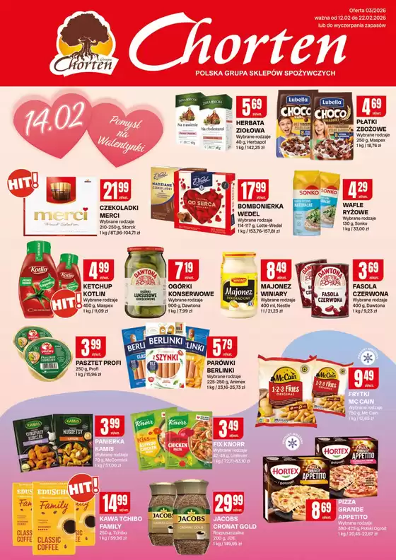 Katalog Chorten w: Łapy | Aktualne promocje specjalne | 2026-02-12T00:00:00.000Z - 2026-02-22T00:00:00.000Z