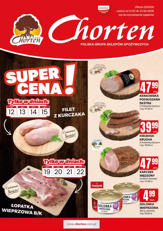 Katalog Chorten w: Jastarnia | Odkryj atrakcyjne oferty | 2026-02-12T00:00:00.000Z - 2026-02-22T00:00:00.000Z