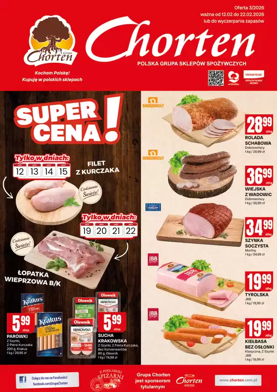 Katalog Chorten w: Jastarnia | Ekskluzywne okazje | 2026-02-12T00:00:00.000Z - 2026-02-22T00:00:00.000Z