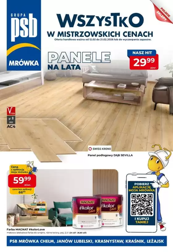 Katalog Mrówka w: Długołęka | Świetna oferta dla wszystkich klientów | 2026-02-12T00:00:00.000Z - 2026-02-21T00:00:00.000Z