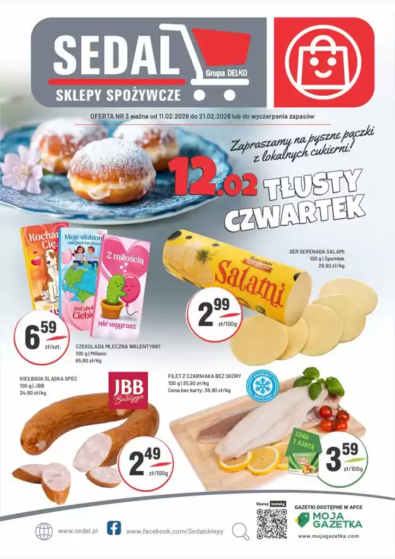 Katalog Sedal w: Jabłoń | Sedal gazetka | 2026-02-11T00:00:00.000Z - 2026-02-21T00:00:00.000Z