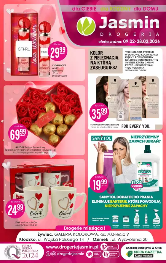 Katalog Jaśmin w: Iława | Jaśmin gazetka | 2026-02-09T00:00:00.000Z - 2026-02-28T00:00:00.000Z