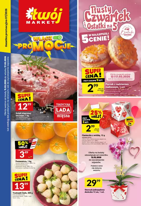 Katalog Twój Market w: Wadowice | Aktualne promocje specjalne | 2026-02-11T00:00:00.000Z - 2026-02-17T00:00:00.000Z