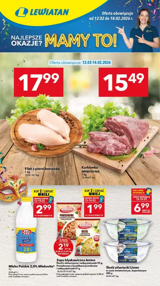 Katalog Lewiatan w: Boguszów-Gorce | Ekskluzywne okazje | 2026-02-12T00:00:00.000Z - 2026-02-18T00:00:00.000Z