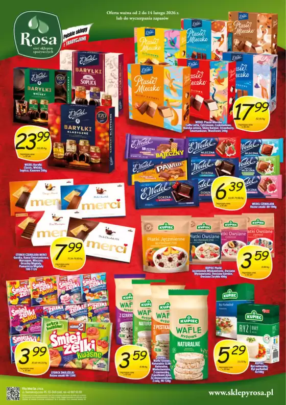 Katalog Rosa w: Jodłowa | Rosa gazetka | 2026-02-02T00:00:00.000Z - 2026-02-14T00:00:00.000Z