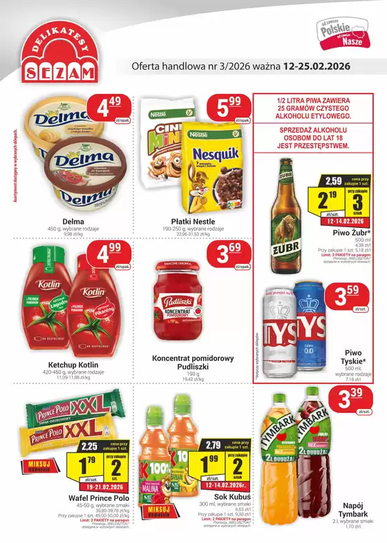 Katalog Nasz Sklep w: Szubin | Najlepsze oferty dla wszystkich klientów | 2026-02-12T00:00:00.000Z - 2026-02-25T00:00:00.000Z