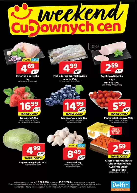 Katalog Delfin w: Pakość | Delfin gazetka | 2026-02-12T00:00:00.000Z - 2026-02-15T00:00:00.000Z
