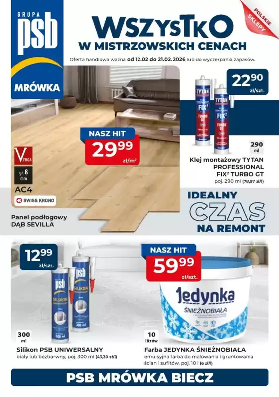 Katalog Mrówka w: Żnin | Odkryj atrakcyjne oferty | 2026-02-12T00:00:00.000Z - 2026-02-21T00:00:00.000Z
