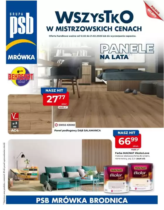 Katalog Mrówka w: Brusy | Nasze najlepsze okazje | 2026-02-12T00:00:00.000Z - 2026-02-21T00:00:00.000Z