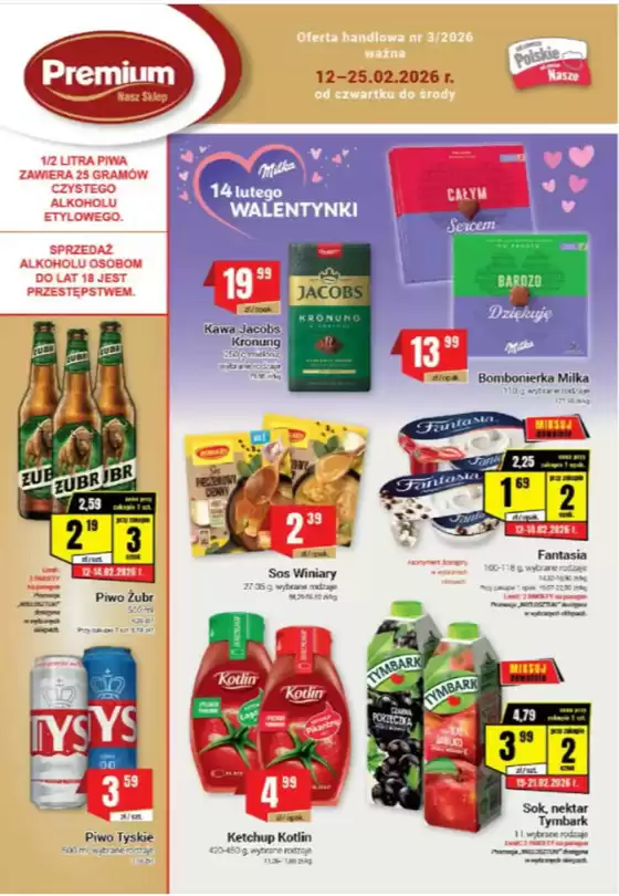 Katalog Premium Nasz Sklep w: Ostrów Wielkopolski | Oferta handlowa nr 3/2026 | 2026-02-13T00:00:00.000Z - 2026-02-25T00:00:00.000Z