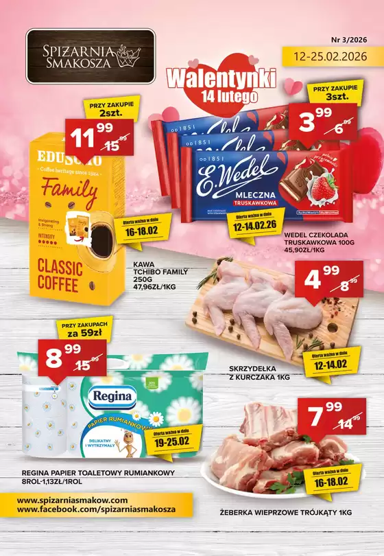 Katalog Spiżarnia | Walentynki 14 lutegó | 2026-02-13T00:00:00.000Z - 2026-02-25T00:00:00.000Z