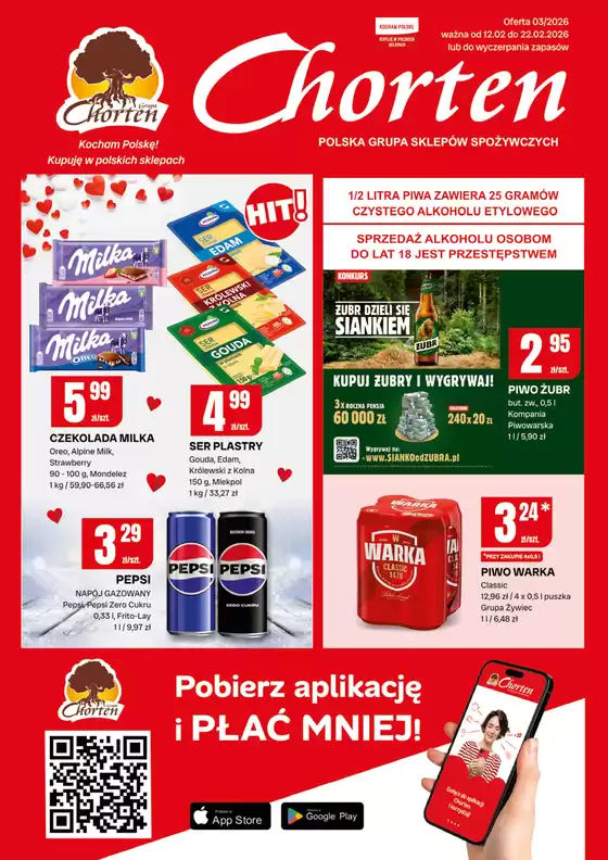 Katalog Chorten w: Człuchów | Nowe oferty do odkrycia | 2026-02-12T00:00:00.000Z - 2026-02-22T00:00:00.000Z