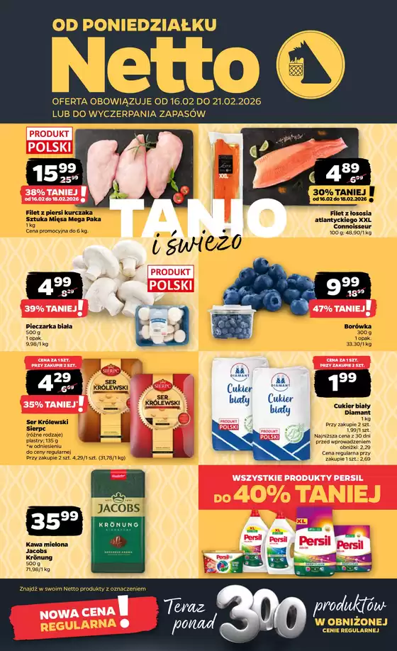 Katalog Netto w: Białystok | TANIO i świeżo | 2026-02-17T00:00:00.000Z - 2026-02-21T00:00:00.000Z