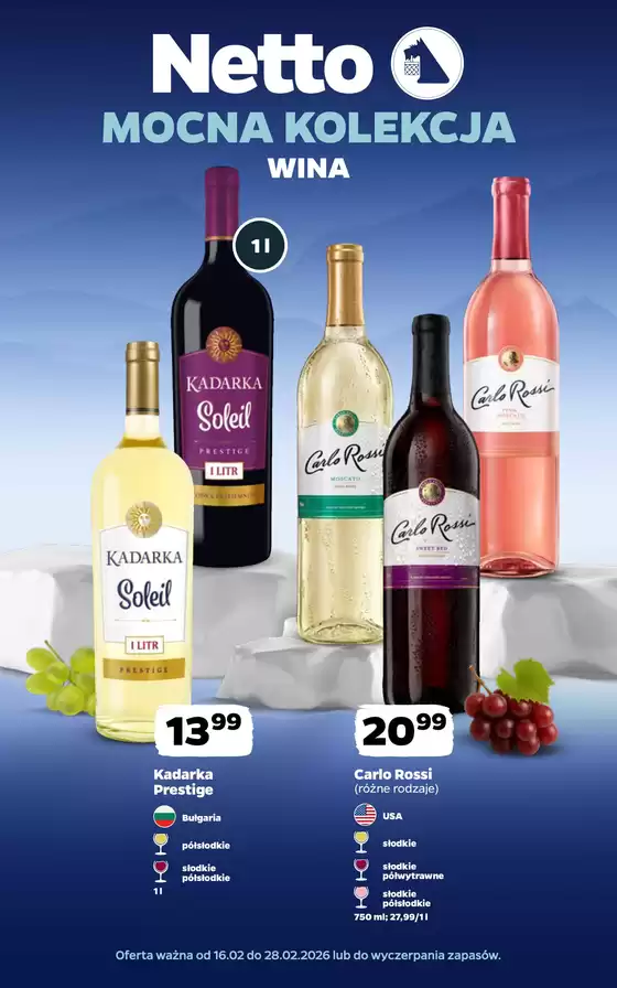 Katalog Netto w: Dobrzyca | Mocna kolekcja wina | 2026-02-17T00:00:00.000Z - 2026-02-28T00:00:00.000Z