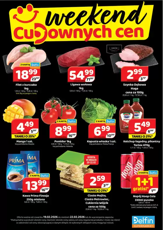 Katalog Delfin w: Leśnica | Nasze najlepsze okazje | 2026-02-19T00:00:00.000Z - 2026-02-22T00:00:00.000Z