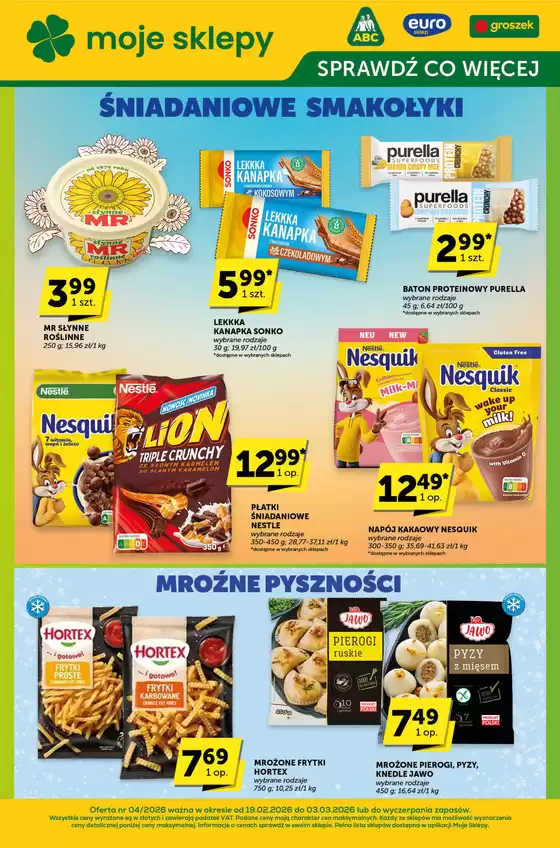 Katalog Euro Sklep w: Leśnica | Nasze najlepsze okazje | 2026-02-19T00:00:00.000Z - 2026-03-03T00:00:00.000Z