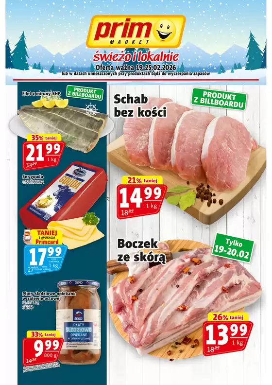 Katalog Prim Market w: Leśnica | Aktualne oferty i promocje | 2026-02-19T00:00:00.000Z - 2026-02-25T00:00:00.000Z
