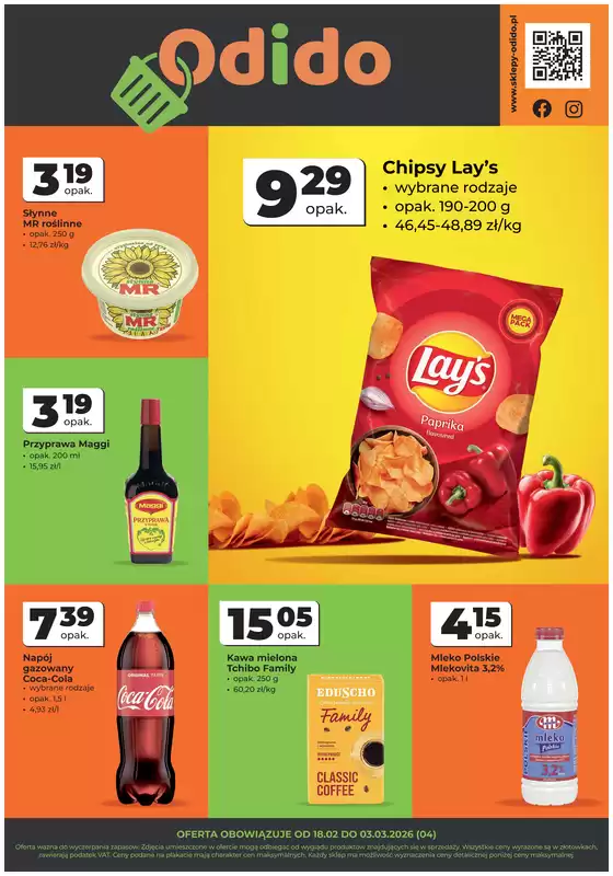 Katalog Odido w: Leśnica | Odido gazetka | 2026-02-18T00:00:00.000Z - 2026-03-03T00:00:00.000Z