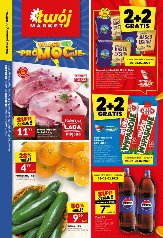 Katalog Twój Market w: Sokółka | Twój Market gazetka | 2026-02-25T00:00:00.000Z - 2026-03-03T00:00:00.000Z
