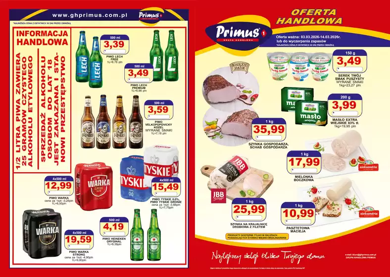 Katalog Primus w: Czyżew | Primus gazetka | 2026-03-03T00:00:00.000Z - 2026-03-14T00:00:00.000Z