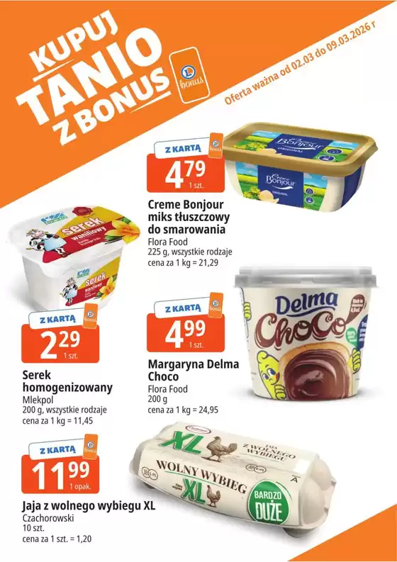 Katalog E.Leclerc w: Grudziądz | Nasze najlepsze okazje | 2026-03-02T00:00:00.000Z - 2026-03-09T00:00:00.000Z