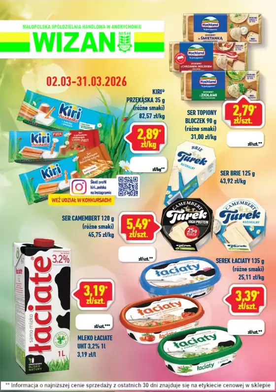 Katalog Wizan w: Świecie | 𝗠𝗮𝗿𝗰𝗼𝘄𝗮 𝗽𝗿𝗼𝗺𝗼𝗰𝗷𝗮 𝗻𝗮 𝗻𝗮𝗯𝗶𝗮ł 𝟮-𝟯𝟭.𝟬𝟯.𝟮𝟬𝟮𝟲 | 2026-03-03T00:00:00.000Z - 2026-03-31T00:00:00.000Z