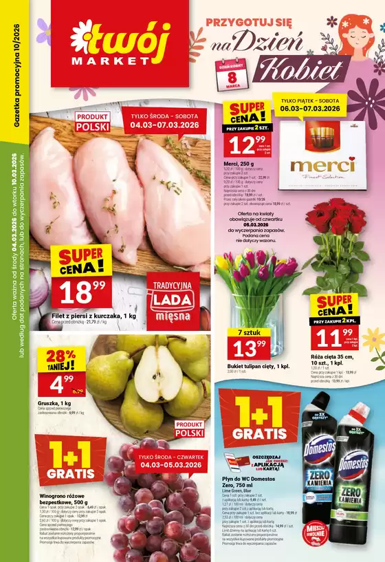 Katalog Twój Market w: Kalisz | Twój Market gazetka | 2026-03-04T00:00:00.000Z - 2026-03-10T00:00:00.000Z