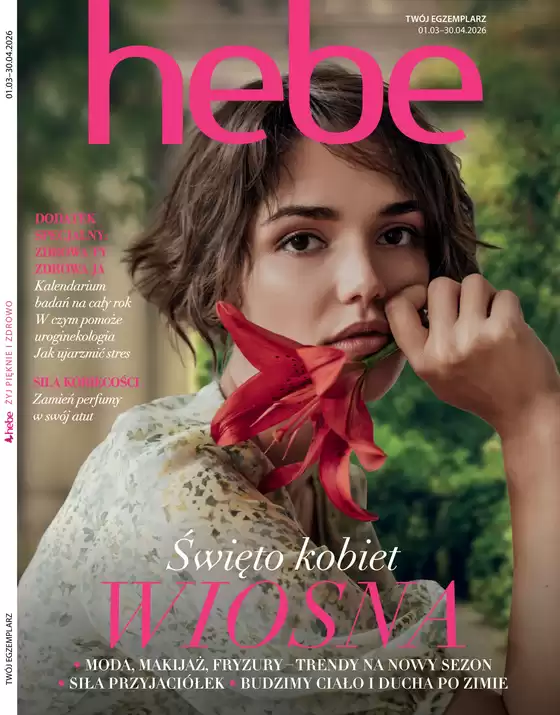 Katalog Hebe w: Swarzędz | Nasze najlepsze oferty dla Ciebie | 2026-03-01T00:00:00.000Z - 2026-04-30T00:00:00.000Z