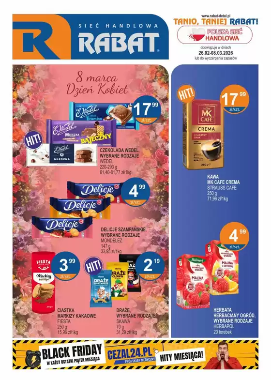 Katalog Rabat w: Skarżysko-Kamienna | Szeroki wybór ofert | 2026-02-26T00:00:00.000Z - 2026-03-08T00:00:00.000Z